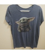 Mandalorian Baby Yoda T-Shirt 2XL The Child Star Wars Graphic  Tshirt  - £14.00 GBP