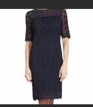 Boden Poppy Lace Shift Dress Navy Blue New with Tags Size US 6R UK 10R - $69.90