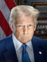 President Donald Trump White House Portrait 2025 Photo Poster Art Print - $502.58 MXN+