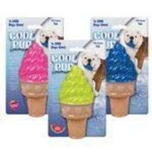 Cool Pup Toy Lg Ice Cream Cone Blue - $210.84 MXN