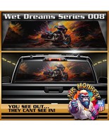 Wet Dreams Biker Series 008 Truck Back Window Graphics - £43.55 GBP+