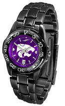 Kansas State Wildcats Women AnoChrome Fantom Watch, Bracelet &amp; Earrings - £71.17 GBP