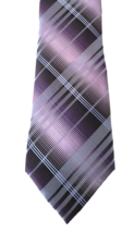 New with Tags Stafford Essentials Men&#39;s Necktie 100% Silk Classic &quot;New Purple&quot; - £14.75 GBP