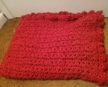 Red Shawl/Wrap Solid Color, 6&#39; x 18&#39;&#39; - £5.25 GBP