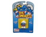 VINTAGE 1995 THE SMURFS SLOUCHY SMURF FIGURE BRAND NEW IN PACKAGE NOS IR... - £22.75 GBP