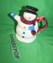 Potter &amp; Smith Snowman Holiday Christmas Teapot - £22.20 GBP