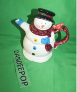 Potter &amp; Smith Snowman Holiday Christmas Teapot - £20.81 GBP