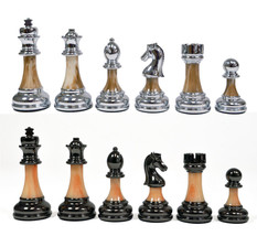 Wholesale Chess Champion Contemporary Chess Pieces with 3-1/2&quot; King - £119.67 GBP