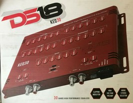 DS18 - KEQ30 - 30 Band Equalizer Frequency From 20 Hz to 20 kHz - £239.76 GBP