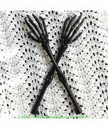 Halloween Gothic SKELETON HAND ARMS TONGS SERVER Kitchen Utensil Tablewa... - $127.56 MXN