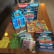 Vintage Playskool Alphie The Electronic Robot 1978 W/BOX Computer Games Works! - £23.73 GBP
