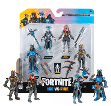 Fortnite Legendary Micro Series Ice vs Fire 2.5&quot; Figures New in Package - $12.88