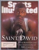 ORIGINAL Vintage April 29 1996 Sports Illustrated Magazine David Robinson Spurs - £7.90 GBP