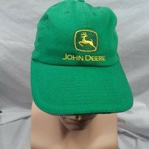 John Deere Green Trucker Hat Cap Men&#39;s Adjustable Hendrix Machinery Savannah Ga - £14.38 GBP