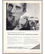 1959 Kodak Retina Reflex Camera PRINT AD Norman Rockwell Photo BX4 - $11.39