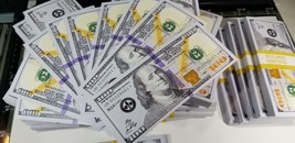 Full Print Prop Movie Money - 10K Prop Money Real Looking New Style Copy $100s - £9.02 GBP