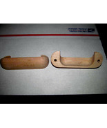 ONE BRAND NEW UNFINISHED MAPLE WOOD CABINET KNOBS / PULLS KC - $36.80 MXN