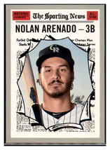 2019 Topps Heritage Nolan Arenado Colorado Rockies #365 Baseball card Sporting N - £1.57 GBP