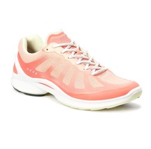 Ecco women&#39;s biom fjuel racer sneaker in Coral Blush/Coral/Popcorn - size 42 - £73.61 GBP