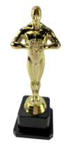 Gold Award Statue Trophy Blank Multipurpose Multi-Use Award for Contests... - $9.87 CAD