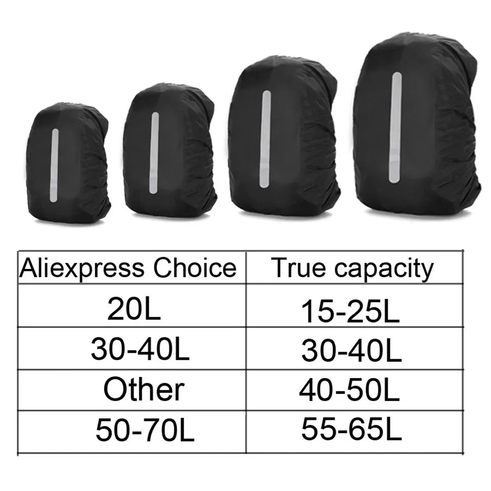 Ack reflective 25l 35l 45l 60l waterproof bag fashion a outdoor camping hiking climbing thumb200