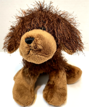 Ganz Webkinz Brown Dog 9&quot; Plush Puppy Shaggy Stuffed Animal HM195 No Cod... - $9.63