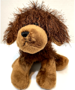 Ganz Webkinz Brown Dog 9&quot; Plush Puppy Shaggy Stuffed Animal HM195 No Cod... - £7.57 GBP