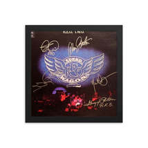 REO Speedwagon signed &quot;T.W.O&quot; album Reprint - £58.57 GBP