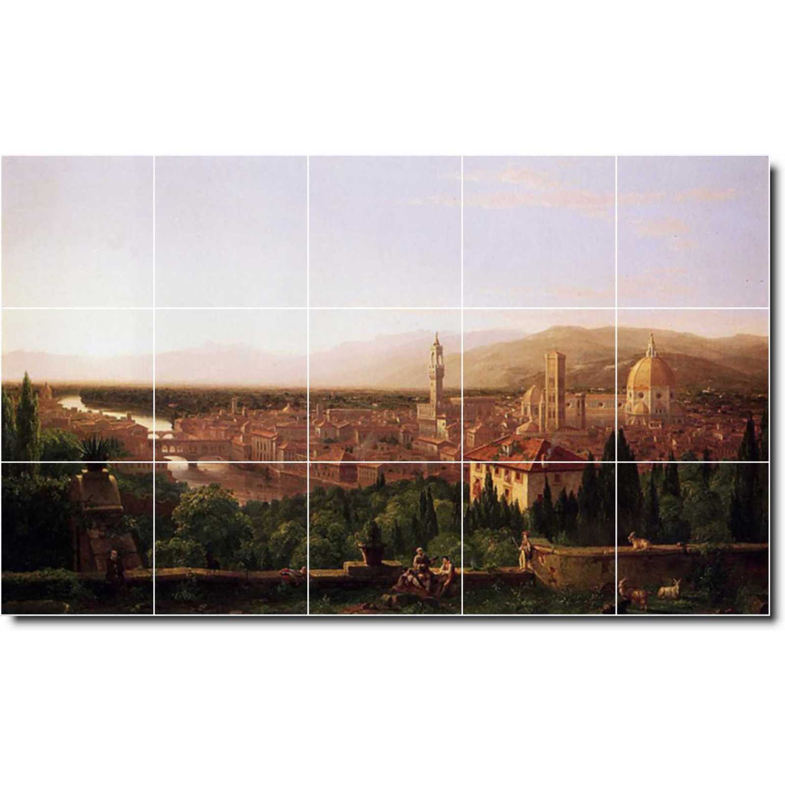 Cole thomas view of florence from san miniato