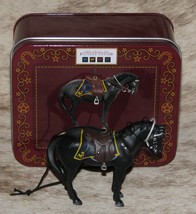 TRAIL OF PAINTED PONIES Standing on Guard Ornament w/ Tin~2.5&quot;Tall~2012 ... - £41.20 GBP