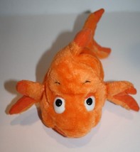 Wild Republic Goldfish 10&quot; Orange Tropical Fish Plush Small Stuffed K&amp;M Soft Toy - $10.70