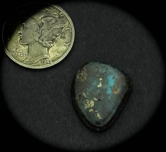 7.5 Rare Vintage Bisbee Ribbon Turquoise Cabochon - £66.77 GBP