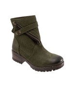 Bueno Women&#39;s Fast Boots Old Khaki Nubuck Green Size 40 US 9-9.5 B4HP - £70.25 GBP