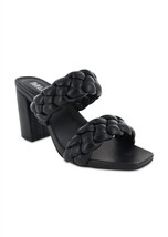 Mia women&#39;s maine braided heels in Black - size 9 - £36.69 GBP