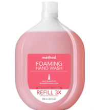 Method Foaming Hand Wash Refill Pink Grapefruit 28.0fl oz - £18.79 GBP