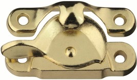 Crescent type Sash Lock Brass Finish window cabinet Latch Security NATIONAL V600 - £15.35 GBP