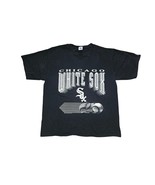 Vintage Chicago White Sox Logo 7 T-Shirt Size XL 1993 Black RARE Graphic - $28.50
