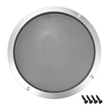 uxcell 10&quot; Speaker Grill Mesh Decorative Circle Woofer Guard Protector Cover Acc - £30.40 GBP