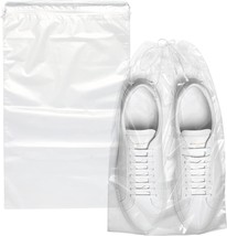 Clear Plastic Drawstring Bags Cinch Pack Backpack Stadium Compliant Travel - £14.43 GBP+