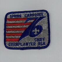 Chief Cornplanter Patch Spring Camporee Boy Scout Badge BSA 1976 Vintage - $22.28