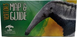  Pittsburgh Zoo &amp; PPG Aquarium Visitor&#39;s Map &amp; Guide: Anteater! ️ - £3.08 GBP