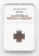 1900-A Greece Lepton Ridge NGC Ms 64 Bn-
show original title

Original T... - €378,38 EUR