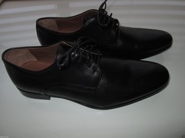 ALDO Smooth Round Toes Polished Oxfords Leather Men’ Shoes Black 8.5M or 9M $110 - £29.57 GBP