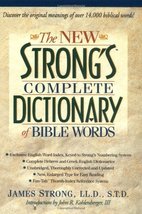 The New Strong&#39;s Complete Dictionary of Bible Words Strong, James - £25.51 GBP