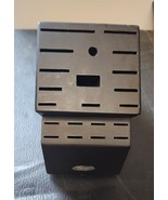 Oster 22 Slot Wooden Knife Block Kitchen Holder Dark Wood BLACK Swivel R... - €36,86 EUR