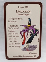 Munchkin Dracolick Undead Dragon Promo Card - $19.79