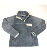 Patagonia Womens Re-Tool Snap-T Polartec Gray Fleece Pullover Size Small... - $40.73 CAD
