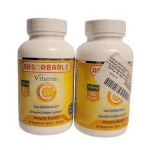 ABSORBABLE Vitamin C 500 mg Nutritional Research Co Ex 09/2025 60 Tabs x 2 =120 - £19.83 GBP