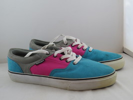Retro Etnies Shoes - Neon Men&#39;s Fairfax Shoes Salesmen Samples - Size 10 - $116.32 CAD