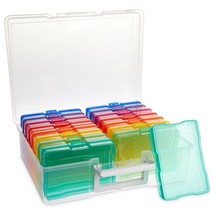 16 Craft Organizers And Storage Cases For 4X6 Inch Pictures W/ Photo Sto... - £49.76 GBP